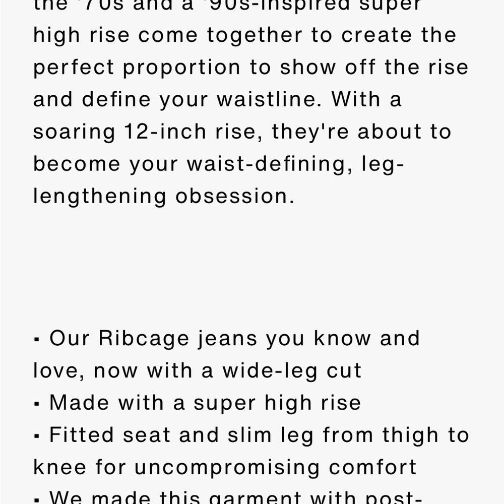 Levi's Ribcage Flare Jeans - Picture 6 of 6